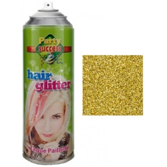 Gold Glitter Hair Colour