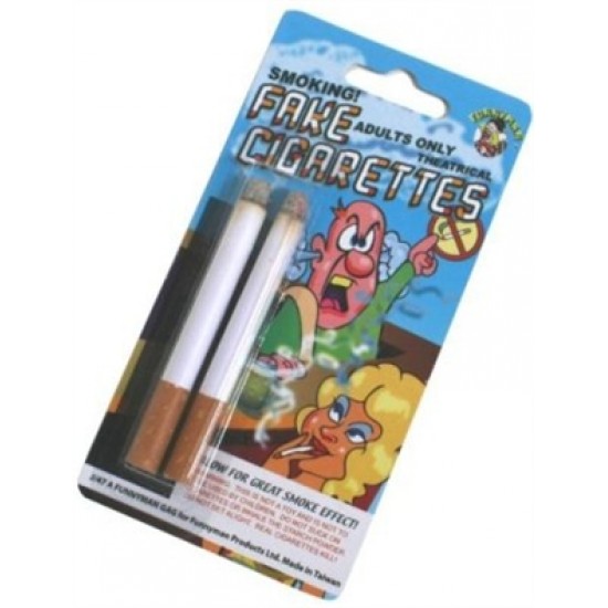 Jokes Fake Smoke Lit Cigarette (ADULTS ONLY) (12ct) RRP £1.39
