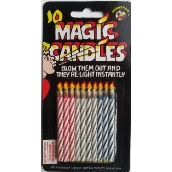 Jokes Magic Candles (12ct) RRP £1.25