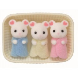 Marshmallow Mouse Triplets (SYL05337) RRP £11.99 Marshmallow Mouse Triplets (SYL05337) RRP £11.99