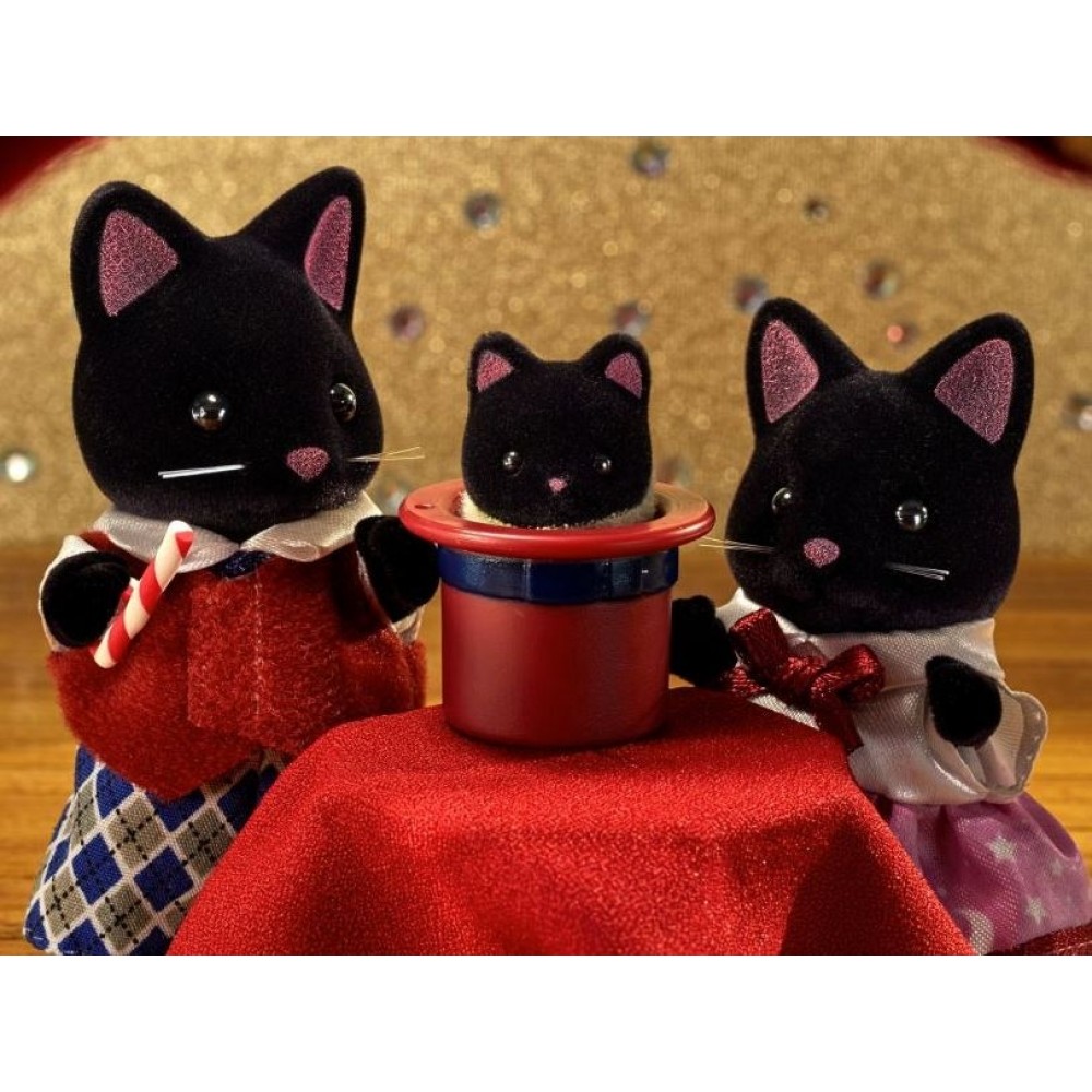 midnight cat sylvanian families