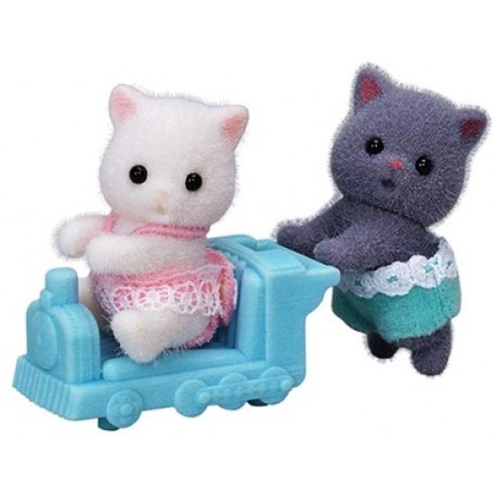 Persian Cat Twins (SYL05457) RRP £10.49