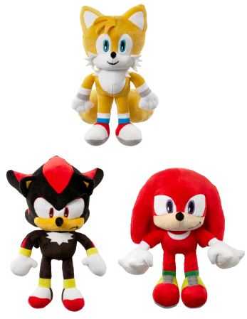 Sonic and friends sales plush toys