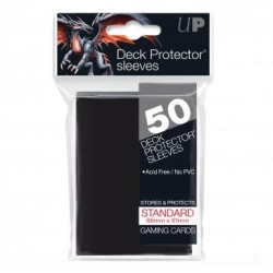 Ultra Pro Standard Size Deck Protectors Black (12ct) RRP £3.99