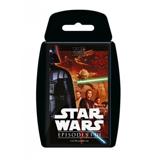 Top Trumps Star Wars: Episodes 1-3 RRP £8.00