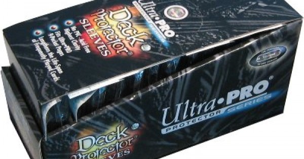 Ultra Pro Standard Size Deck Protectors Black