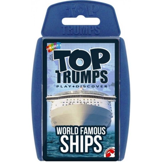 Top Trumps World Famous Ships RRP £6.00